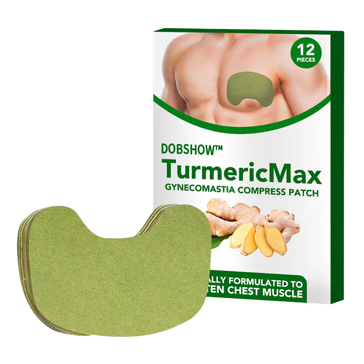 Dobshow™ TurmericMax Gynecomastia Compress Patch🍃💪