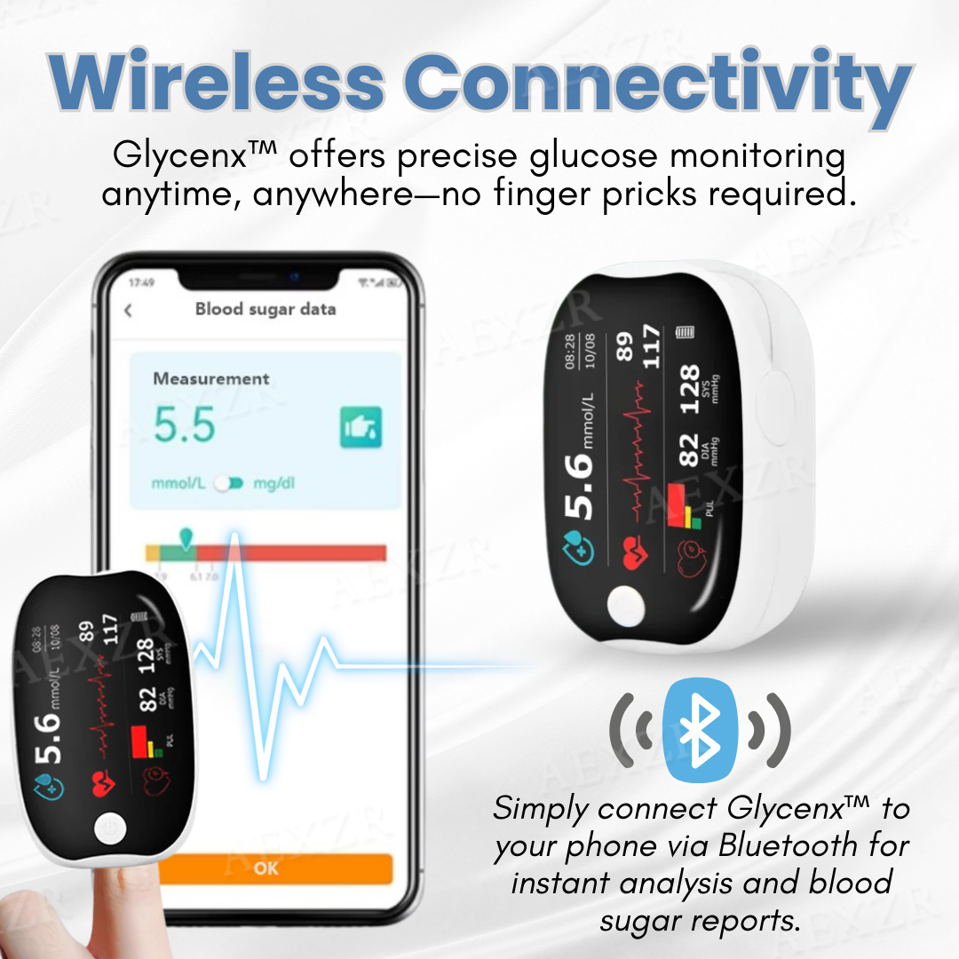 Glycenx™ ❤- 𝕤𝕒𝕧𝕖 𝕦𝕡 𝕥𝕠 -𝟟𝟘% 🅾🅵🅵 ❤ Precision Glucose Monitoring Device