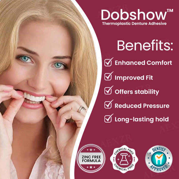 Dobshow™ Thermoplastic Denture Adhesive