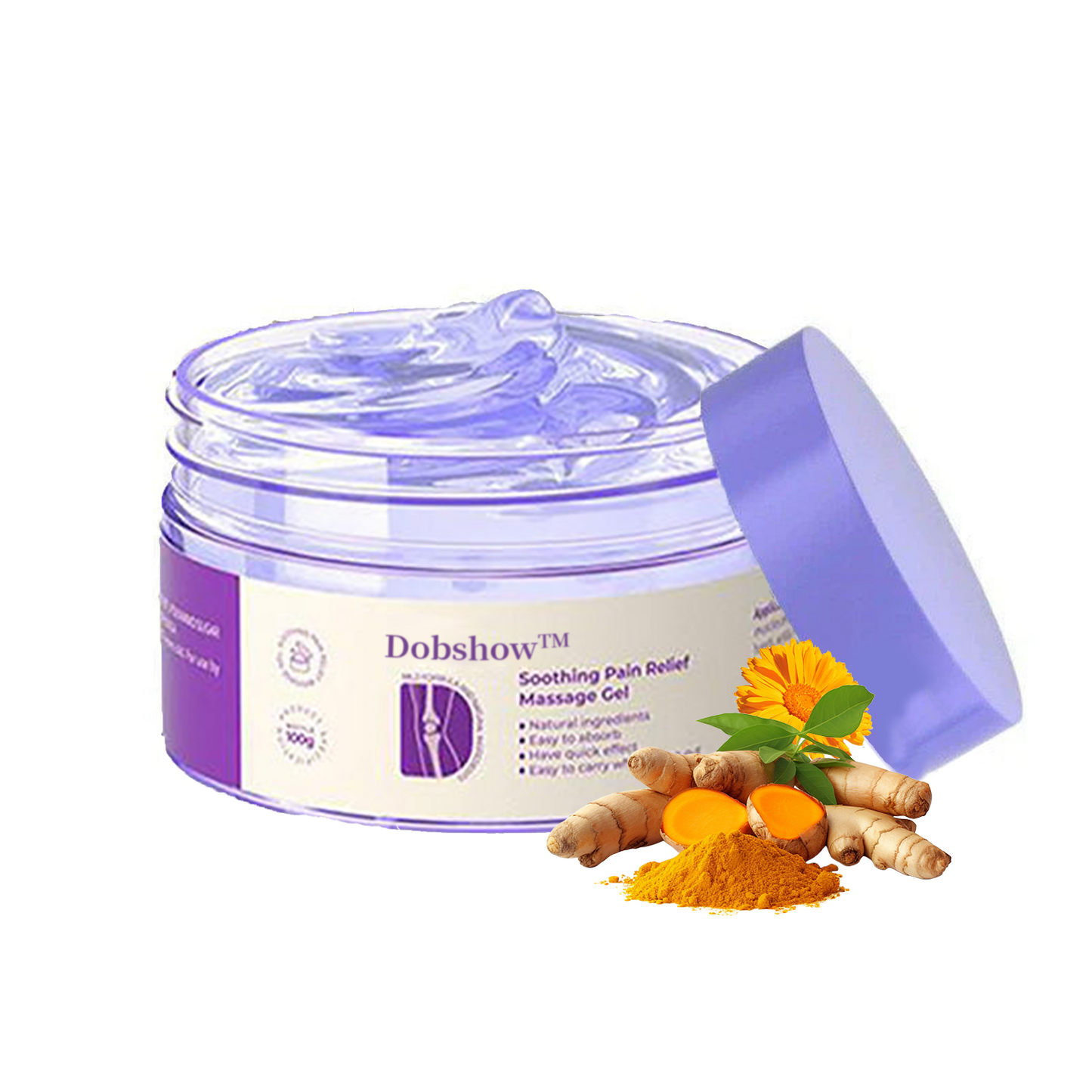 ✅Dobshow™ Turmeric & Emu Oil Arthritis Soothing Pain Relief Massage Gel >>🔥75%OFF