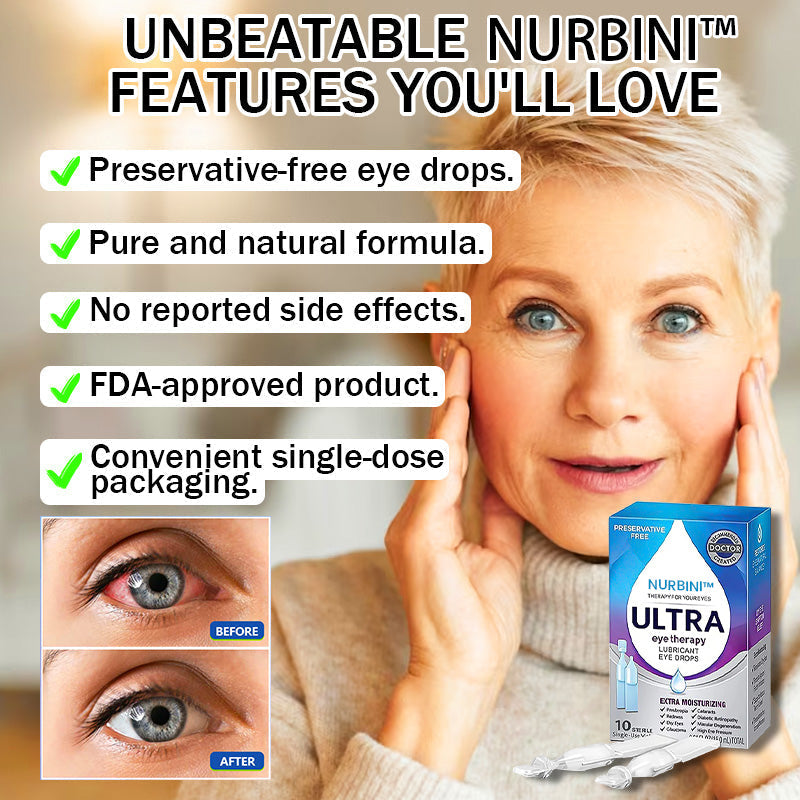 Nurbini™ Cataracts & Glaucoma Eye Drops😎| Doctor-Recommended✅ | Safe and Effective💪