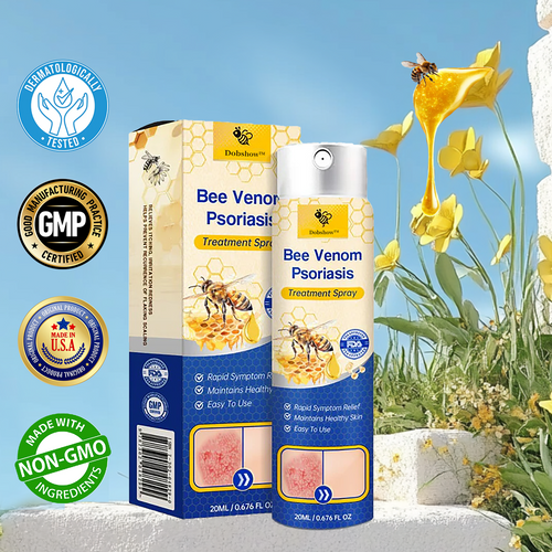 🐝🐝Dobshow™ Bee Venom Psoriasis Treatment Spray🛡️