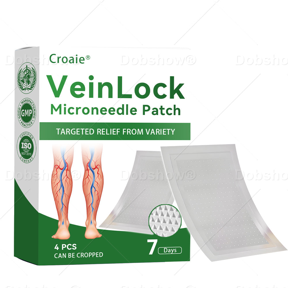 ๐๐๐๐ข๐๐ฉ๐๐-๐ฉ๐๐ข๐ ๐๐๐๐๐ง๐Croaieยฎ VeinLock Microneedle Patch
