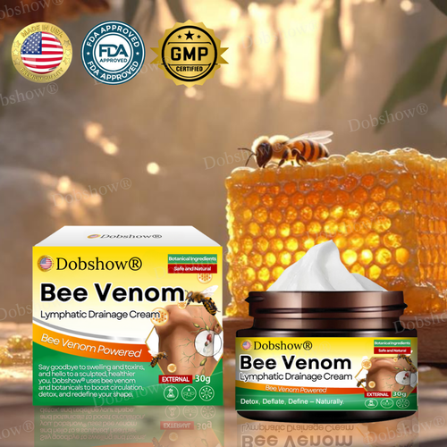🐝Dobshow® Bee Venom Lymphatic Drainage Cream