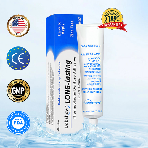 Dobshowā¢š„Buy 1 Get 1 Freeš„- Thermoplastic Denture Adhesiveš¦·