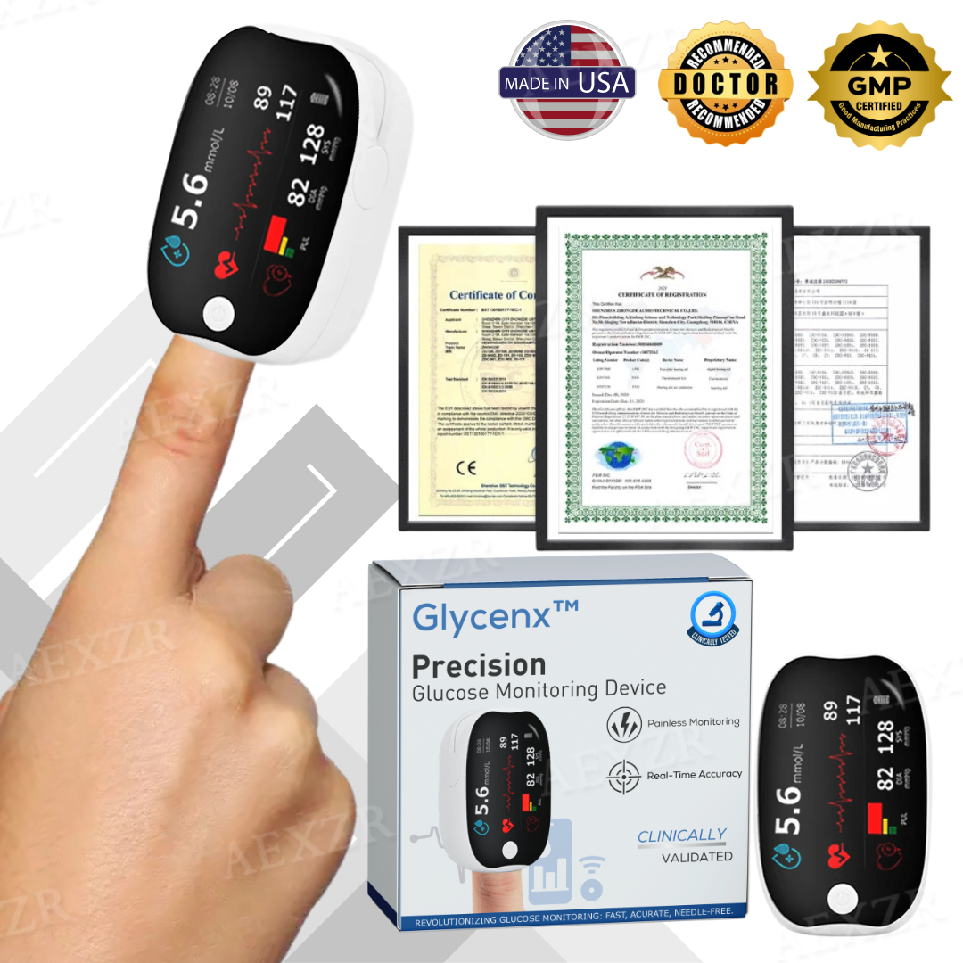 Glycenx™ ❤- 𝕤𝕒𝕧𝕖 𝕦𝕡 𝕥𝕠 -𝟟𝟘% 🅾🅵🅵 ❤ Precision Glucose Monitoring Device