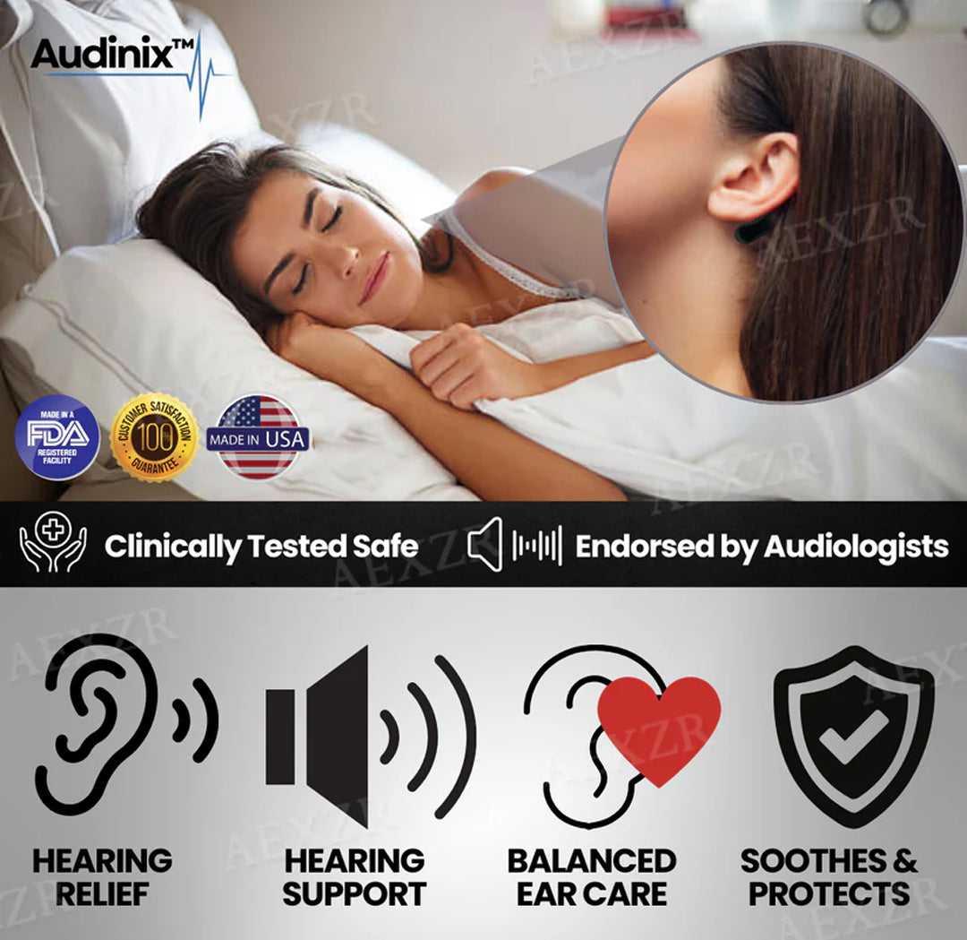 Audinix® 💓HAPPY 2025💓 Tinnitus Relieving Device