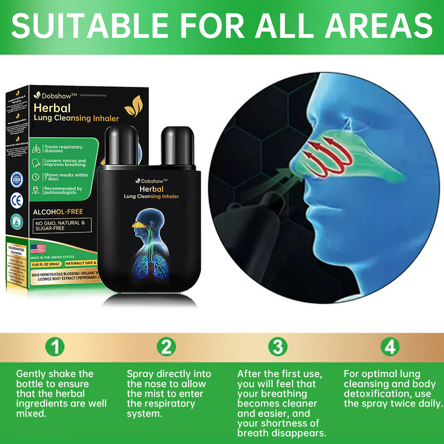 ✅official store | 🔥Dobshow™ 🧑⚕️herbal lung cleansing inhaler(💝Last day for 50% off💝)
