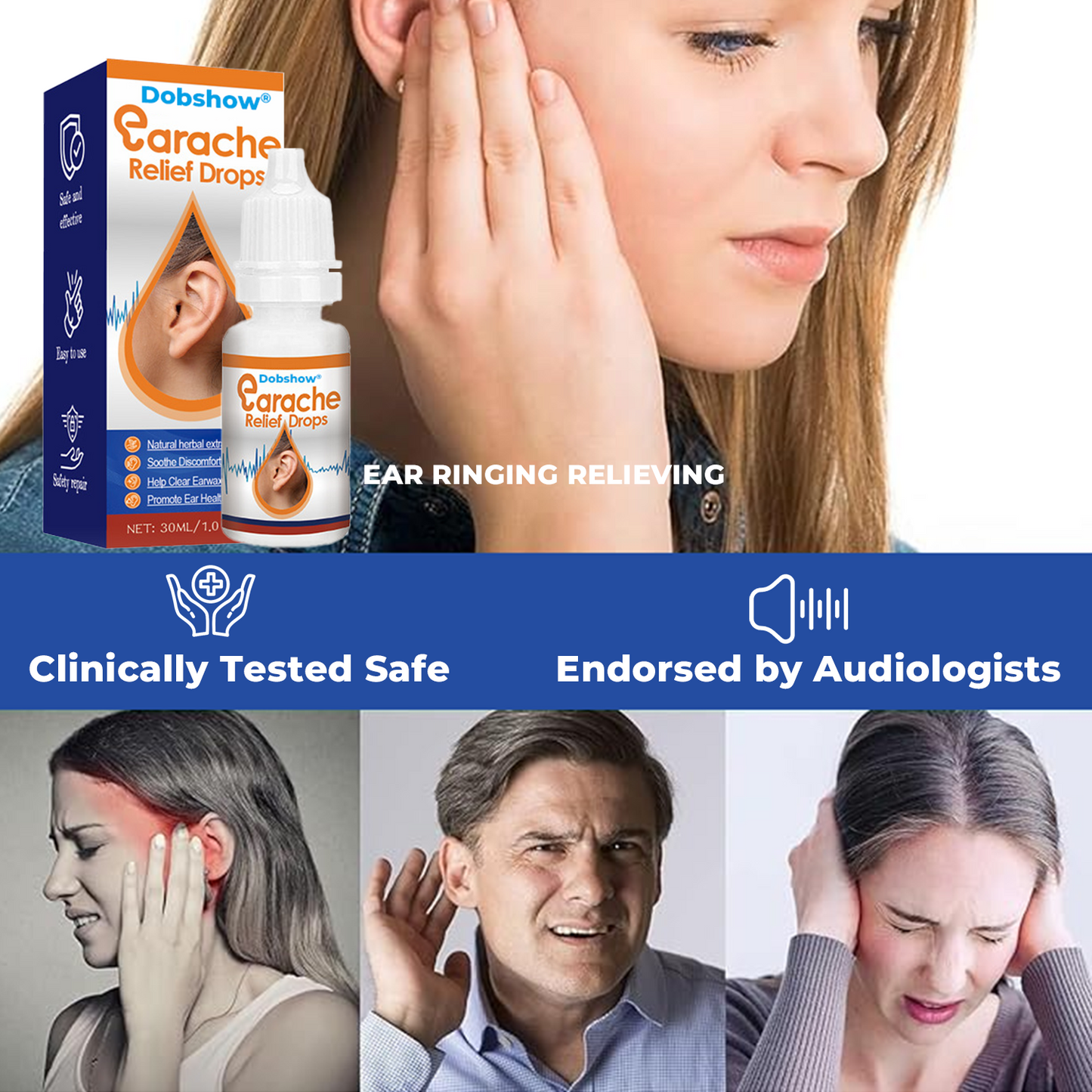 👂Dobshow® Tinnitus Relief Drops