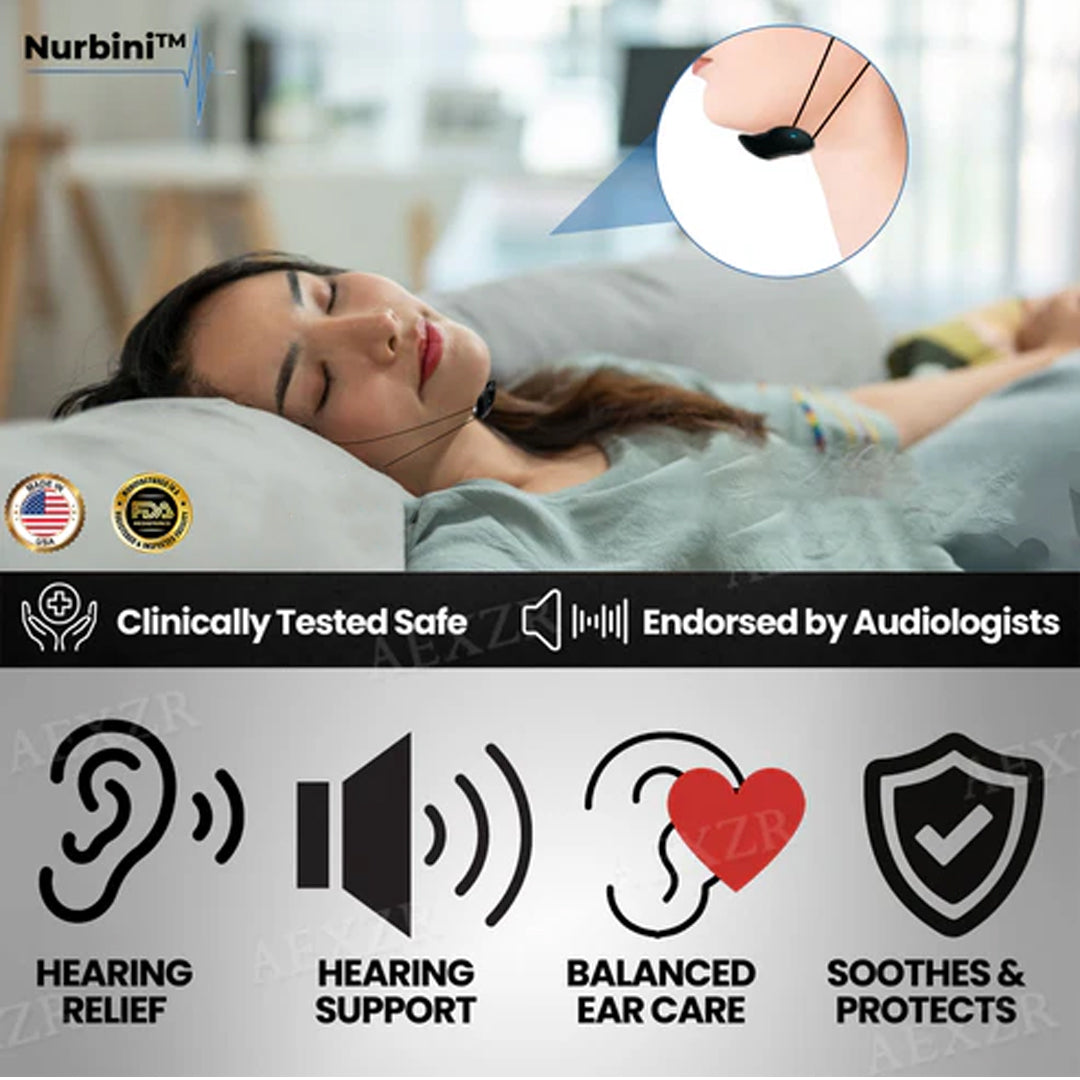 Nurbini™ 💓HAPPY 2025💓 Tinnitus Relieving Device
