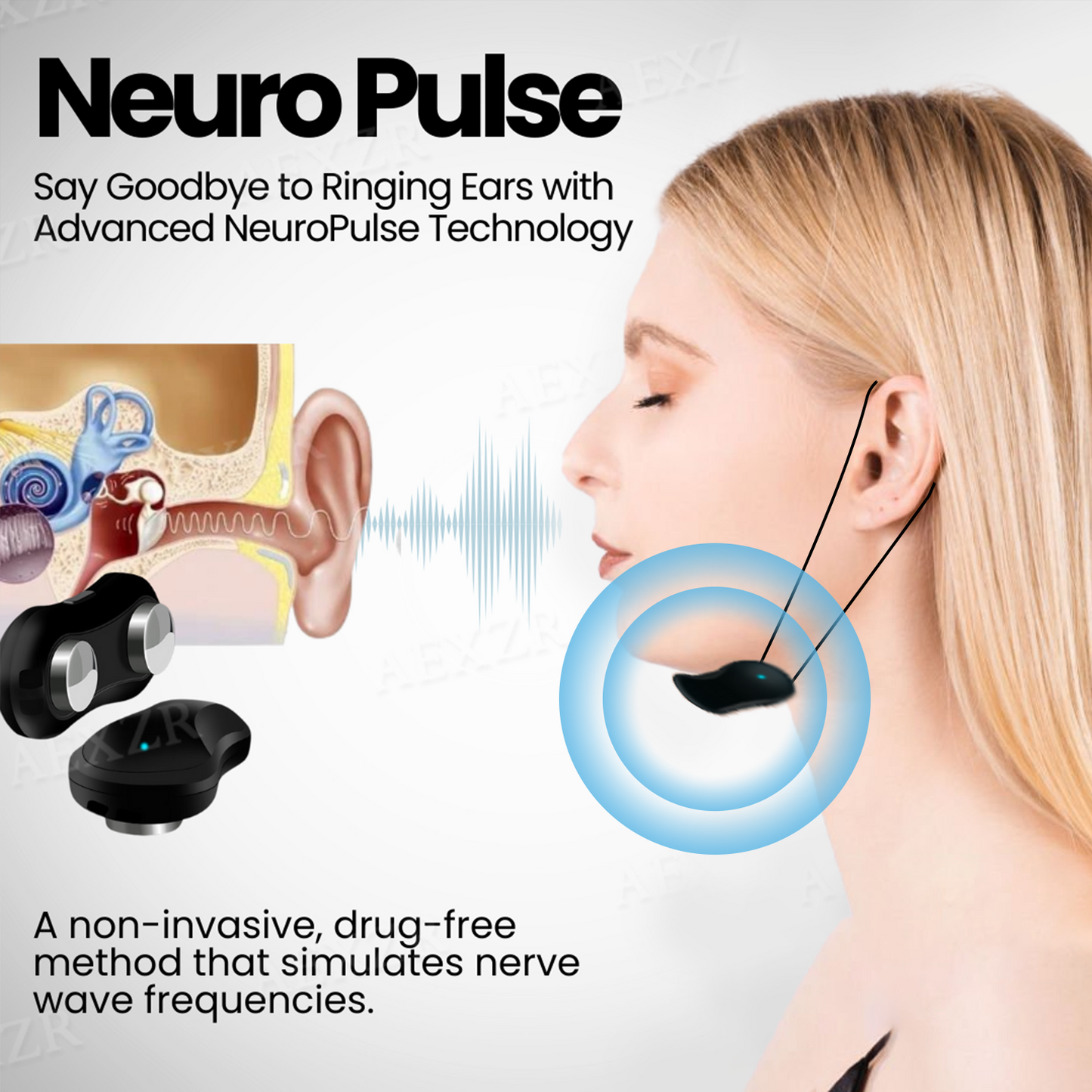 Nurbini® 💓HAPPY 2025💓 Tinnitus Relieving Device