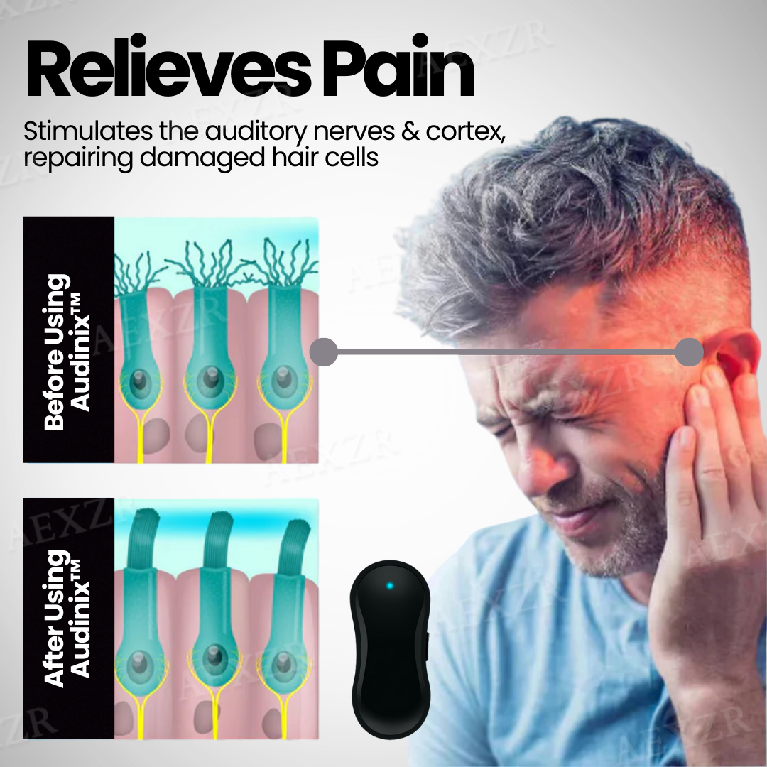 Audinix™ 💓HAPPY 2025💓 Tinnitus Relieving Device