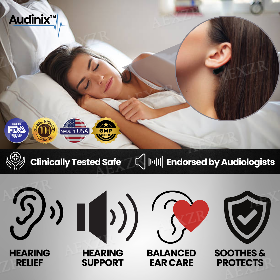 Audinix™ 💓HAPPY 2025💓 Tinnitus Relieving Device