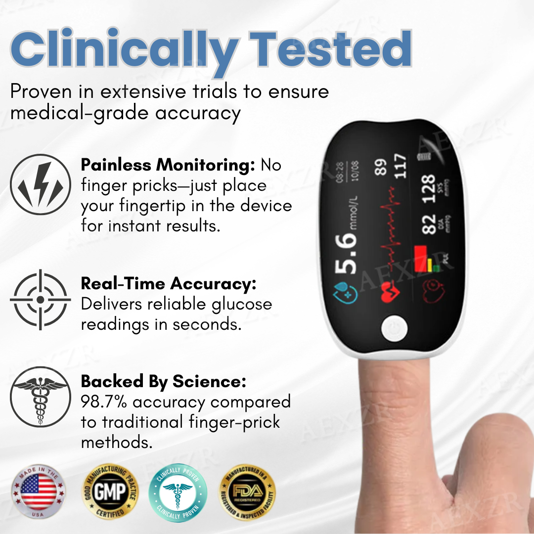 Glycenx™ ❤- 𝕤𝕒𝕧𝕖 𝕦𝕡 𝕥𝕠 -𝟟𝟘% 🅾🅵🅵 ❤ Precision Glucose Monitoring Device