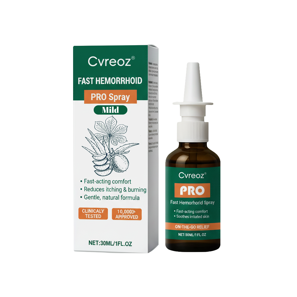 🎄𝙃𝙤𝙡𝙞𝙙𝙖𝙮 𝙎𝙖𝙡𝙚🎁 Cvreoz® Fast Hemorrhoid PRO Spray🍑