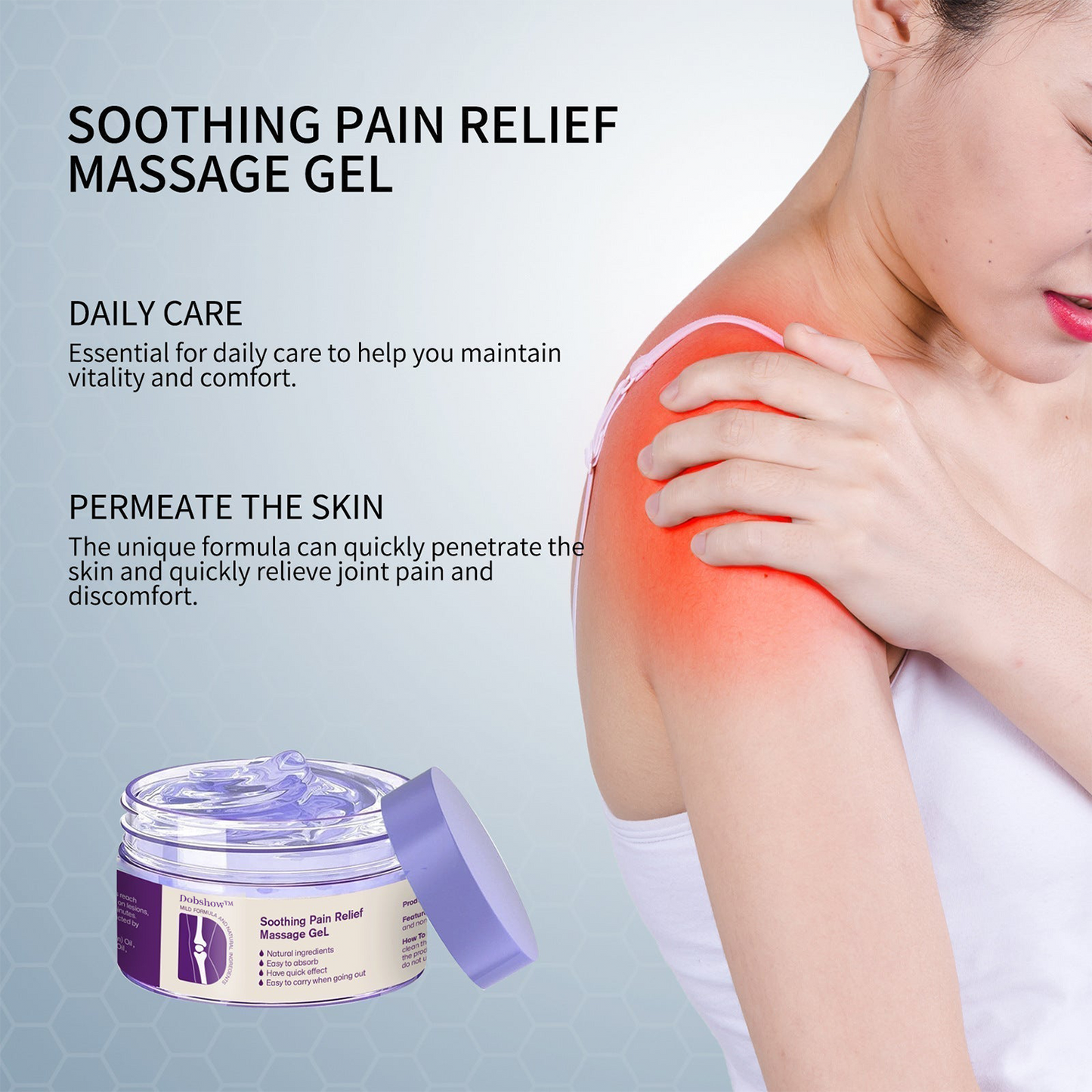 ✅Dobshow™ Turmeric & Emu Oil Arthritis Soothing Pain Relief Massage Gel >>🔥75%OFF