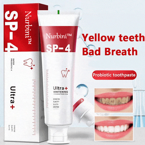 Bright Dentš„Nurbini⢠SP-4 Probiotic Whitening Toothpasteš„