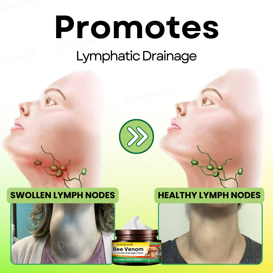 🐝Dobshow® Bee Venom Lymphatic Drainage Cream