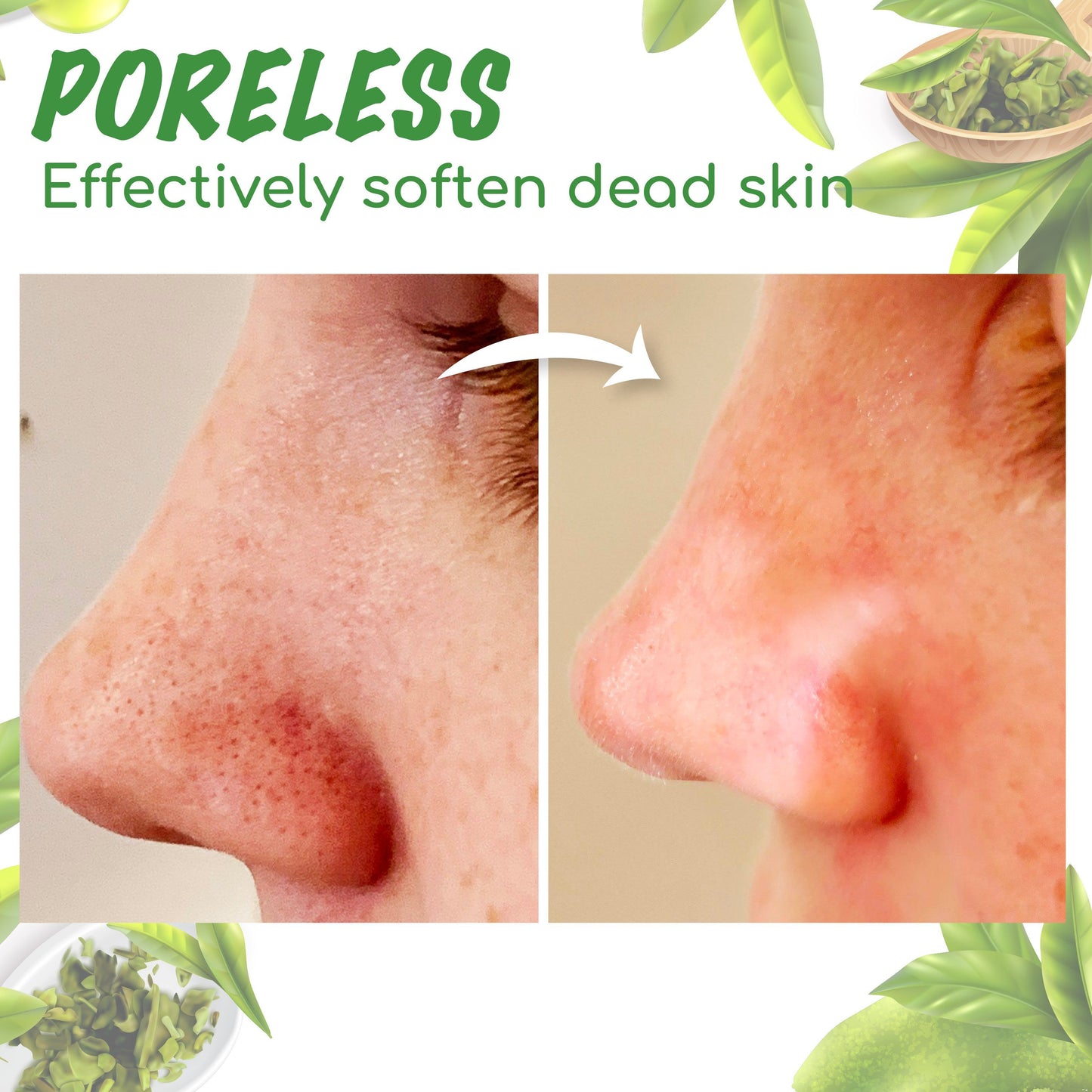 Dobshow™ Green Tea Clay Mask Stick For Oil Control, Blackhead Reduction, and Pore Minimization
