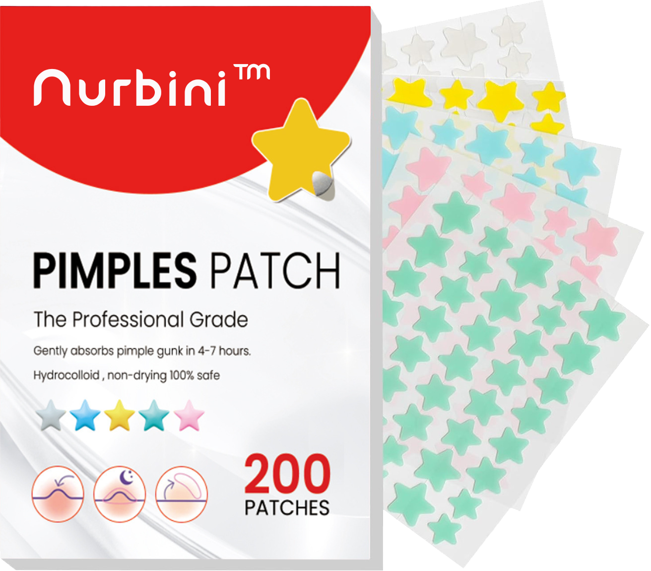 ⭐ Nurbini™ Star pimple patch ⭐