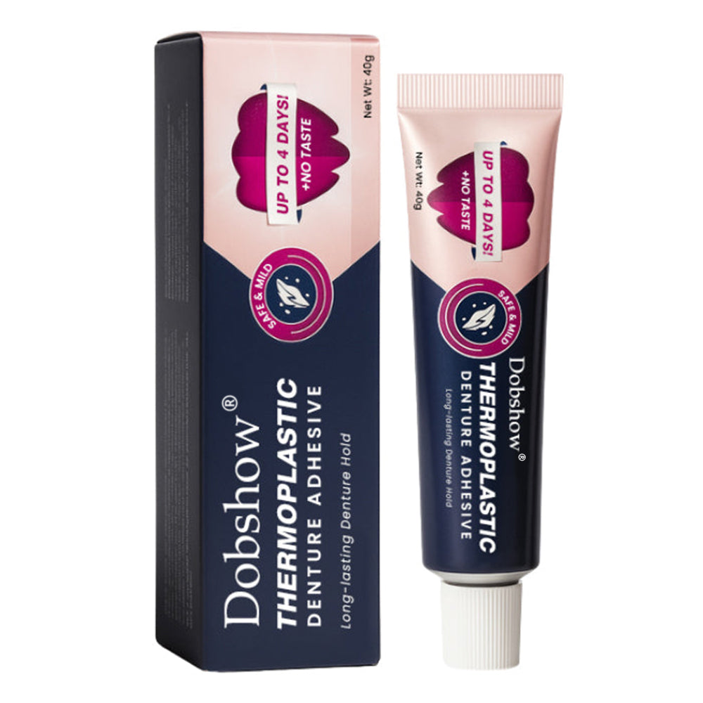 ✅Official Brand Store-Dobshow® Thermoplastic Denture Adhesive