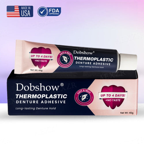 ✅Official Brand Store-Dobshow® Thermoplastic Denture Adhesive