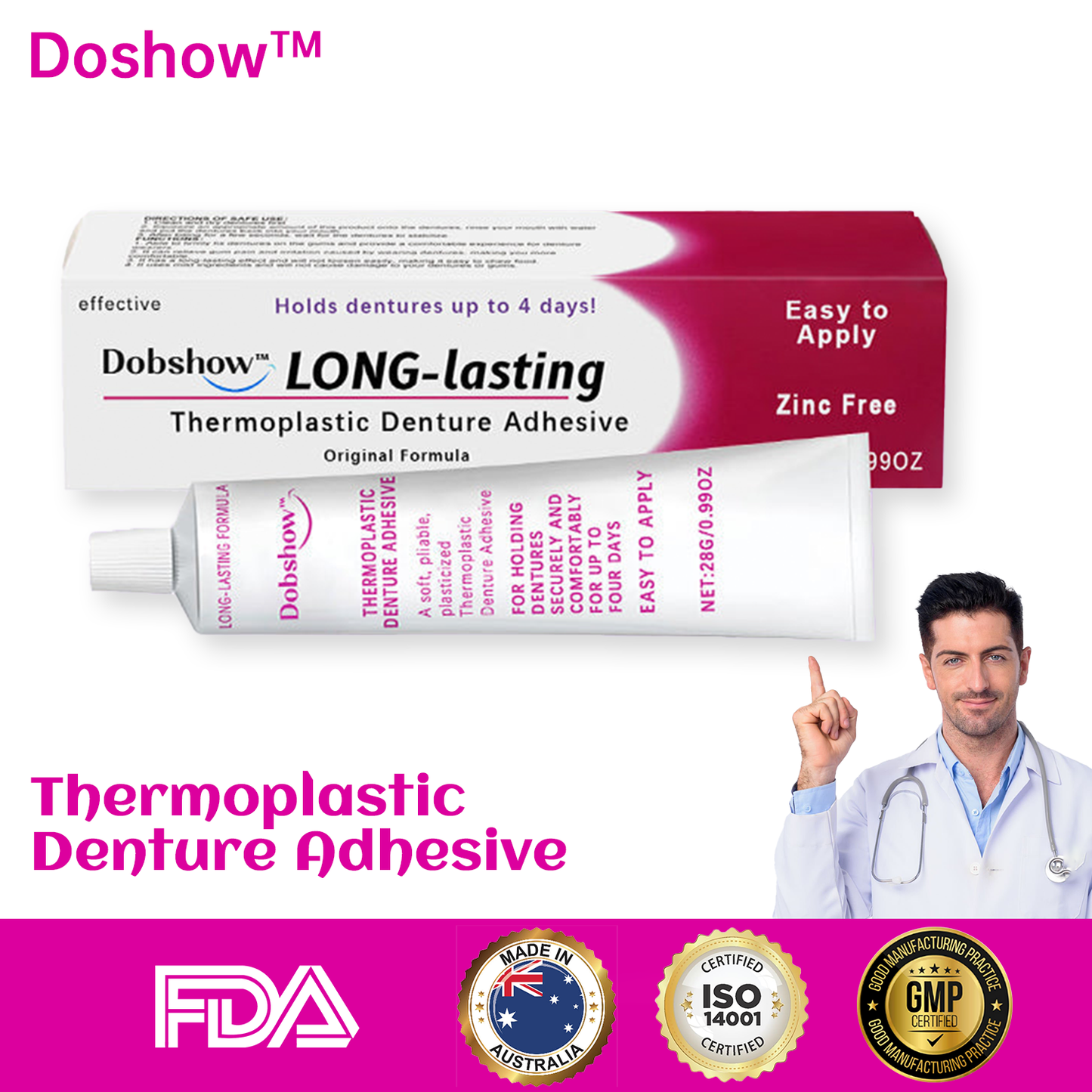 Dobshow™🔥HAPPY 2025🔥- 𝕤𝕒𝕧𝕖 𝕦𝕡 𝕥𝕠 -𝟞𝟝% 🅾🅵🅵 Thermoplastic Denture Adhesive
