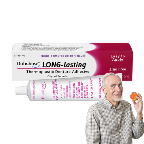 Dobshow™🔥New Year Special Offer🔥- 𝕤𝕒𝕧𝕖 𝕦𝕡 𝕥𝕠 -𝟞𝟝% 🅾🅵🅵 Thermoplastic Denture Adhesive