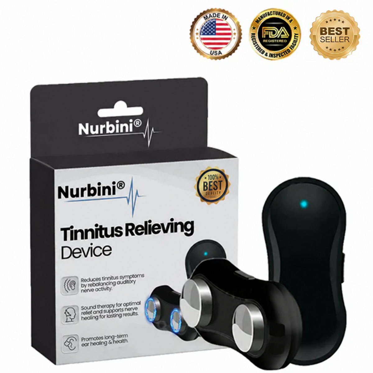 NurbiniĀ® šHAPPY 2026š Tinnitus Relieving Device