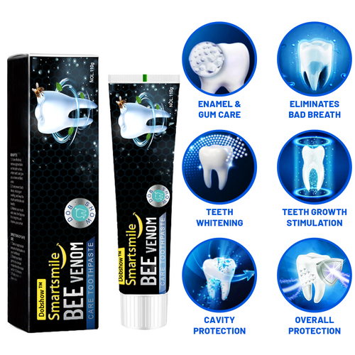 𦷠Dobshow⢠SmartSmile Bee Venom Whitening & Repair Toothpaste