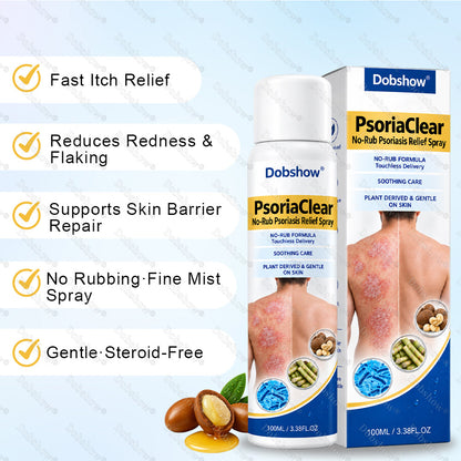 Dobshow® PsoriaClear No-Rub Psoriasis Relief Spray