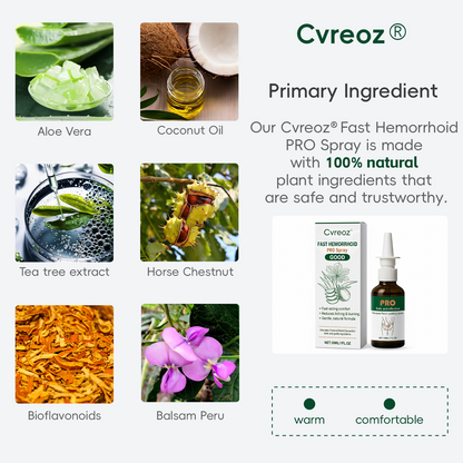 🎄𝙃𝙤𝙡𝙞𝙙𝙖𝙮 𝙎𝙖𝙡𝙚🎁Cvreoz® Fast Hemorrhoid PRO Spray