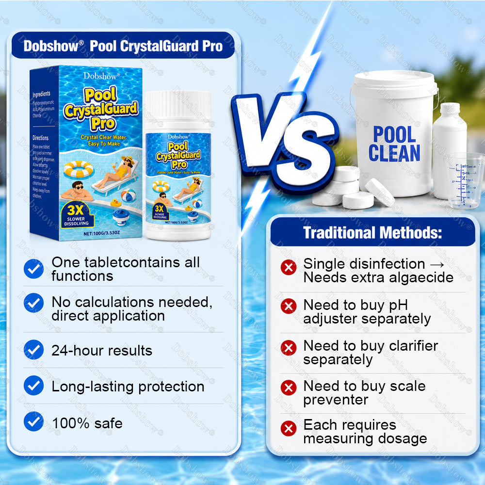 Dobshow® Pool CrystalGuard Pro