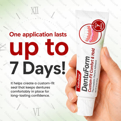 𝗗𝗼𝗯𝘀𝗵𝗼𝘄® 𝗗𝗲𝗻𝘁𝘂𝗙𝗼𝗿𝗺 𝗖𝘂𝘀𝘁𝗼𝗺-𝗙𝗶𝘁 𝗖𝗼𝗺𝗳𝗼𝗿𝘁 & 𝗛𝗼𝗹𝗱