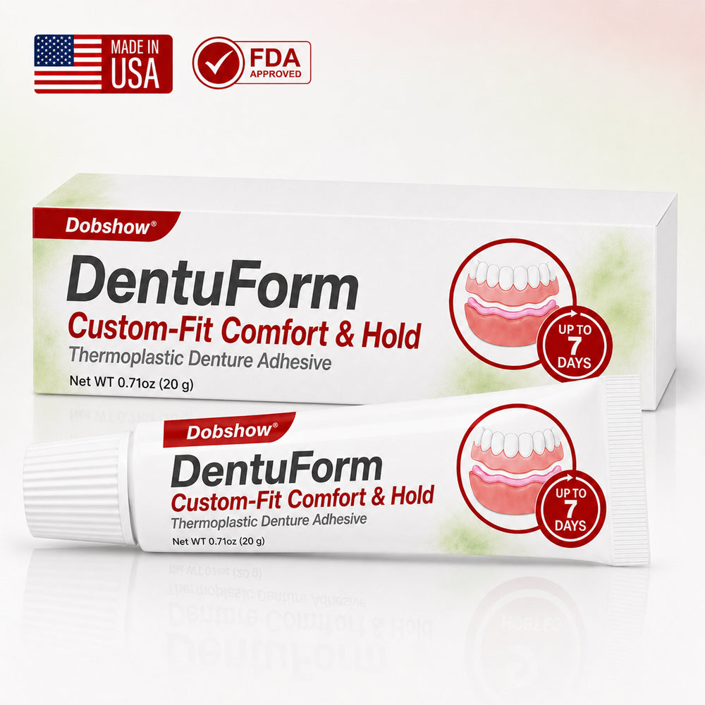 𝗗𝗼𝗯𝘀𝗵𝗼𝘄® 𝗗𝗲𝗻𝘁𝘂𝗙𝗼𝗿𝗺 𝗖𝘂𝘀𝘁𝗼𝗺-𝗙𝗶𝘁 𝗖𝗼𝗺𝗳𝗼𝗿𝘁 & 𝗛𝗼𝗹𝗱