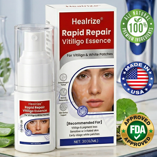 Healrize® Rapid Repair Vitiligo Essence — Visible Results in Weeks, 100% Natural & Steroid-Free