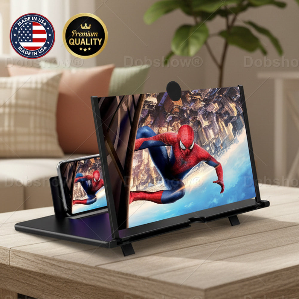 NOWORDUP® High Definition 3D Mobile Phone Screen Video Magnifier