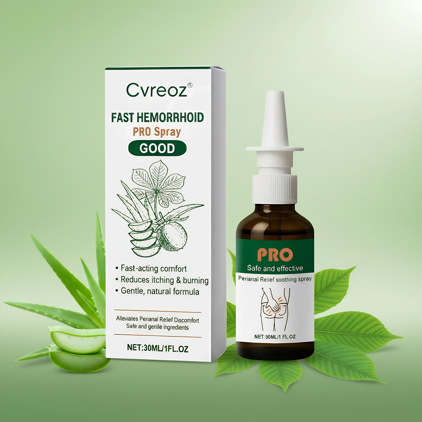 🎄𝙃𝙤𝙡𝙞𝙙𝙖𝙮 𝙎𝙖𝙡𝙚🎁Cvreoz® Fast Hemorrhoid PRO Spray