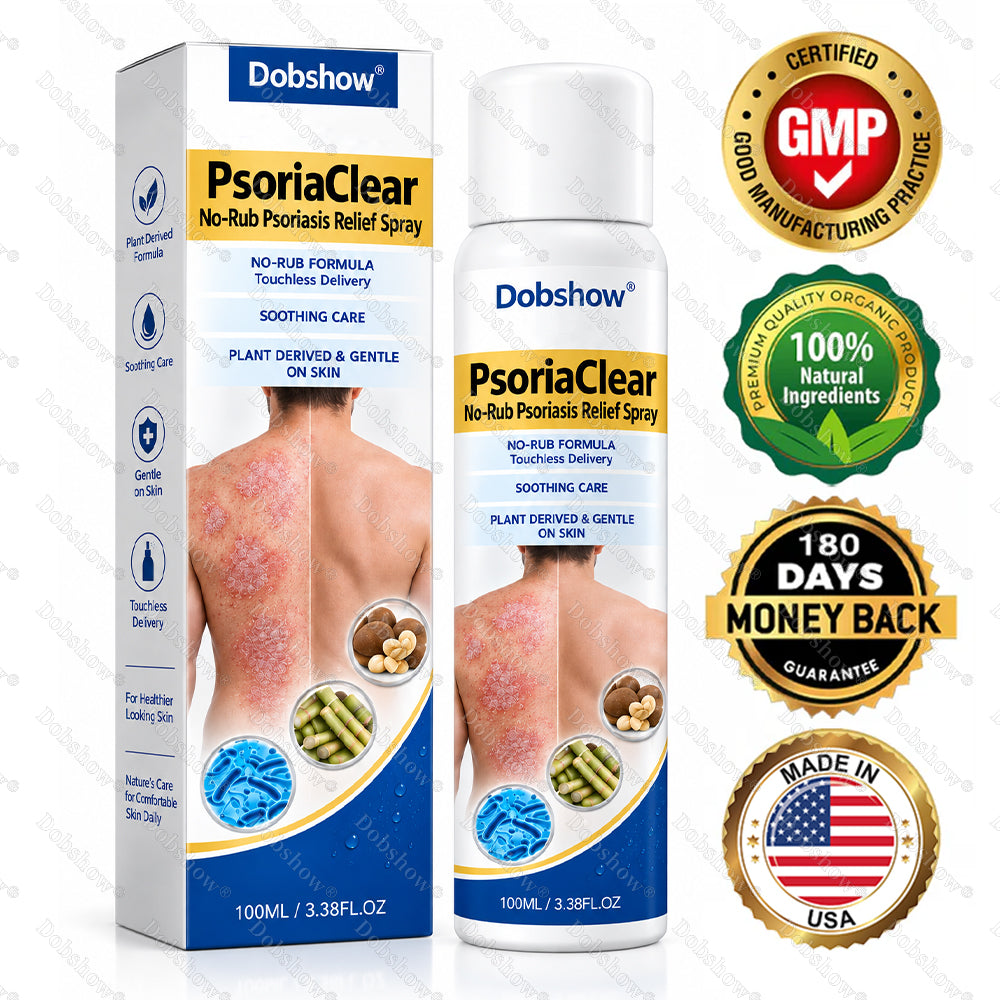 Dobshow® PsoriaClear No-Rub Psoriasis Relief Spray