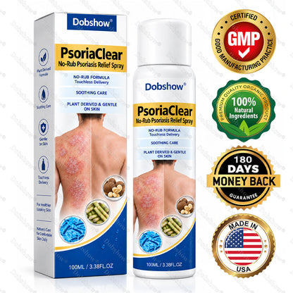 Dobshow® PsoriaClear No-Rub Psoriasis Relief Spray