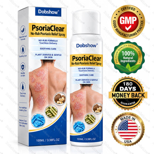Dobshow® PsoriaClear No-Rub Psoriasis Relief Spray