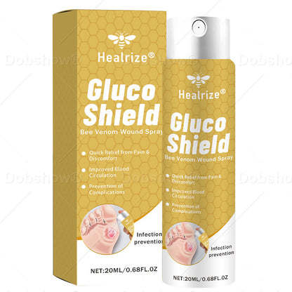 (🔥Last Day Promotion)🔥Healrize® GlucoShield Bee Venom Wound Spray