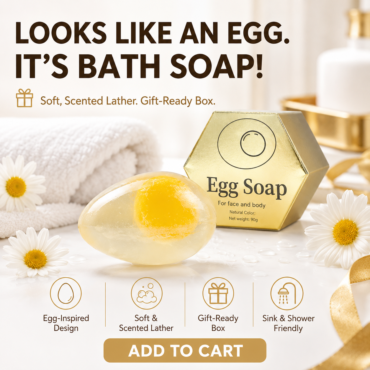 MCOIKY® Egg-Shaped Aroma Bath