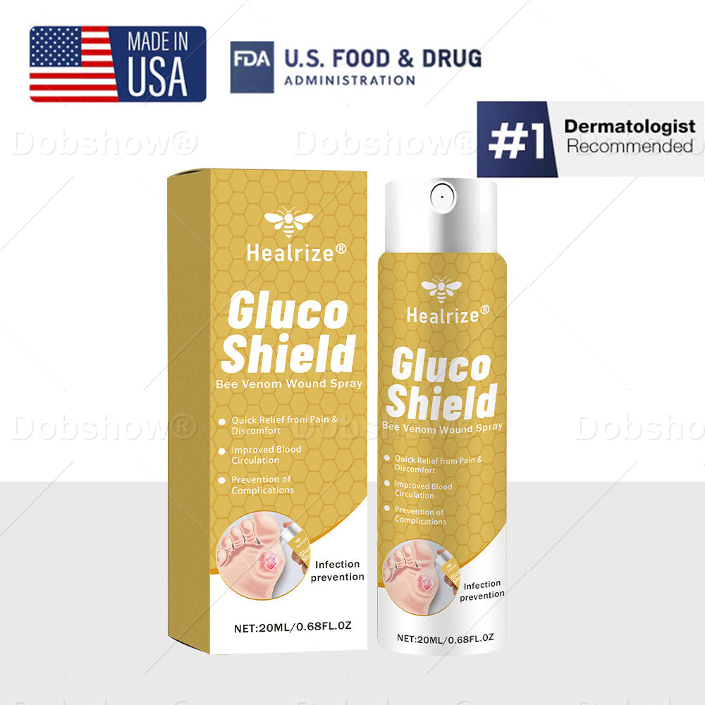 (🔥Last Day Promotion)🔥Healrize® GlucoShield Bee Venom Wound Spray
