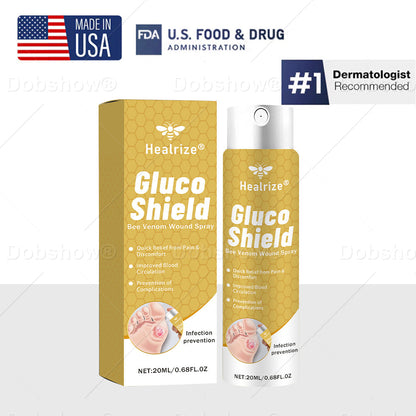 (🔥Last Day Promotion)🔥Healrize® GlucoShield Bee Venom Wound Spray