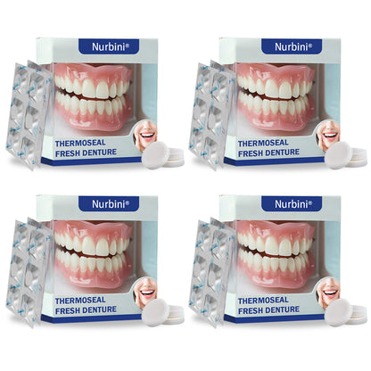 Nurbini® ThermoSeal Fresh Denture - ✅ Clinically proven to completely solve denture slippage and discomfort!