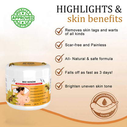 🐝🐝 Dobshow™Bee Venom Mole and Wart Treatment Cream