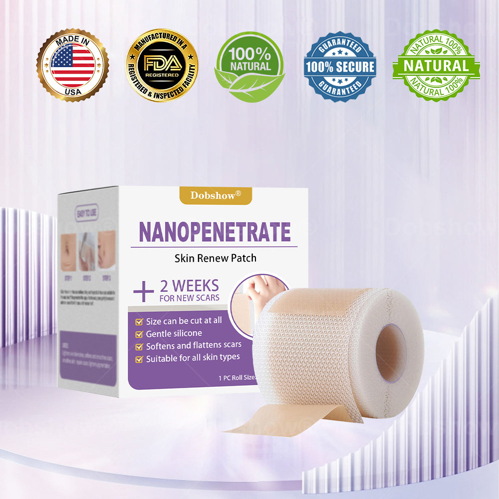 ✅𝗢𝗳𝗳𝗶𝗰𝗶𝗮𝗹 𝗦𝘁𝗼𝗿𝗲 |  𝗗𝗼𝗯𝘀𝗵𝗼𝘄® 𝗡𝗮𝗻𝗼𝗣𝗲𝗻𝗲𝘁𝗿𝗮𝘁𝗲 𝗦𝗸𝗶𝗻 𝗥𝗲𝗻𝗲𝘄 𝗣𝗮𝘁𝗰𝗵 ✴️ Effective for all types of scars, stretch marks, blemishes, keloids, keratosis, acne, burns, warts, skin growths, and varicose veins.