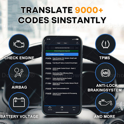 NOWORDUP® OBD2 Bluetooth Car Fault Detector