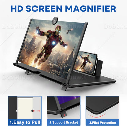 NOWORDUP® High Definition 3D Mobile Phone Screen Video Magnifier